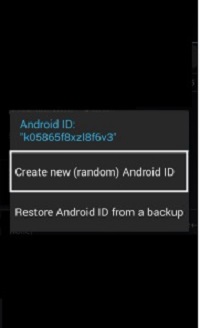 Change Android ID
