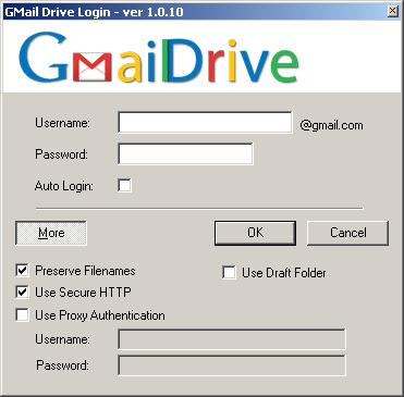 GMail Drive