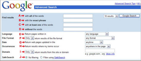 Google Advanced Search