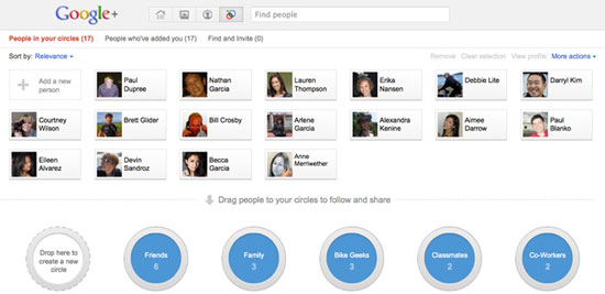 Google+ Screenshot