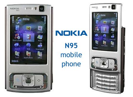 Pictures of N95 Mobile Phone from Nokia