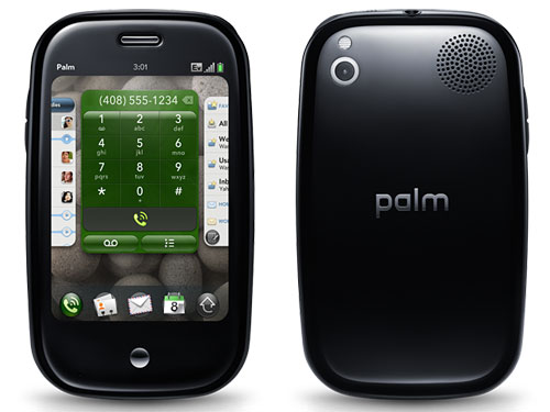 Palm Pre Front & Back View