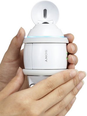 Sony Rolly Music Player in Hands