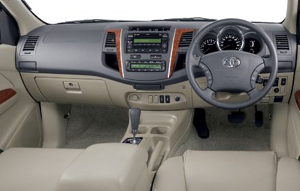 Toyota Fortuner Interior