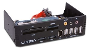 ’Ultra MD2 5.25 4 Port, USB 2.0 Card Reader