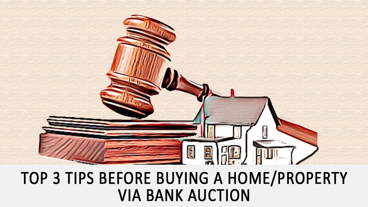 buying property via bank auction