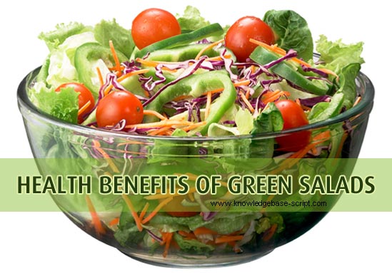 Health Benefits of Green Salads